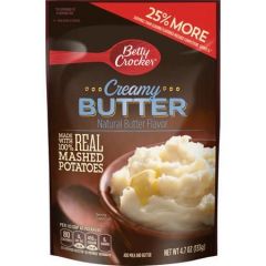 Betty Crocker Creamy Butter Mashed Potatoes